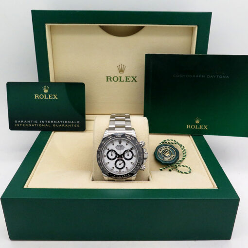 Rolex 116500LN Cosmograph Daytona with White Dial - Image 2
