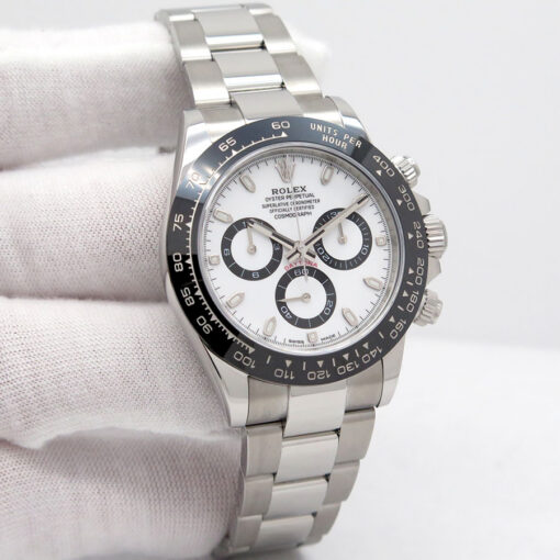 Rolex 116500LN Cosmograph Daytona with White Dial