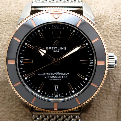 Breitling UB2030 Superocean Heritage 18K/SS with Black Dial 44mm - Image 3