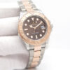 Rolex 268621 Yachtmaster 18K/SS with Chocolate Dial
