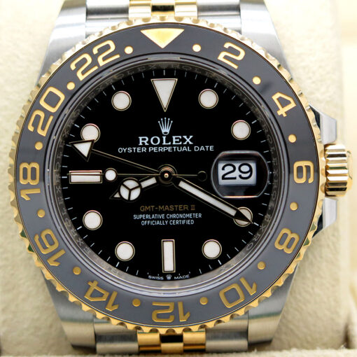 Rolex 126713GRNR GMT Master II 18K/SS on Jubilee - Image 3