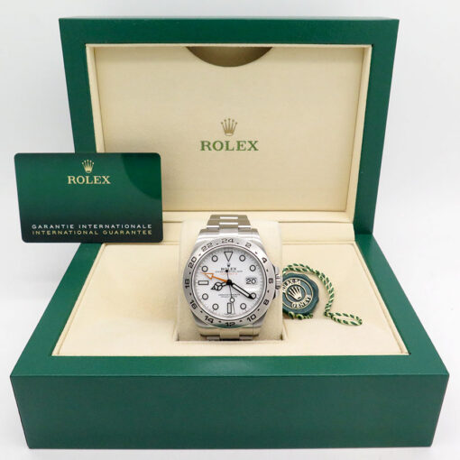 Rolex 216570 Explorer II with White Dial - Image 2