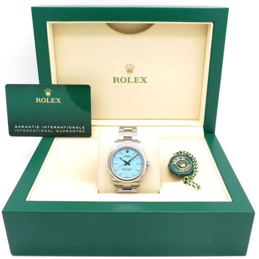 Rolex 277200 Oyster Perpetual 31 with Turquoise Dial - Image 2
