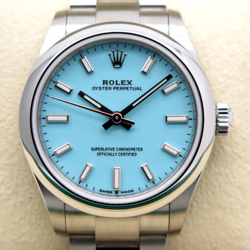 Rolex 277200 Oyster Perpetual 31 with Turquoise Dial - Image 3