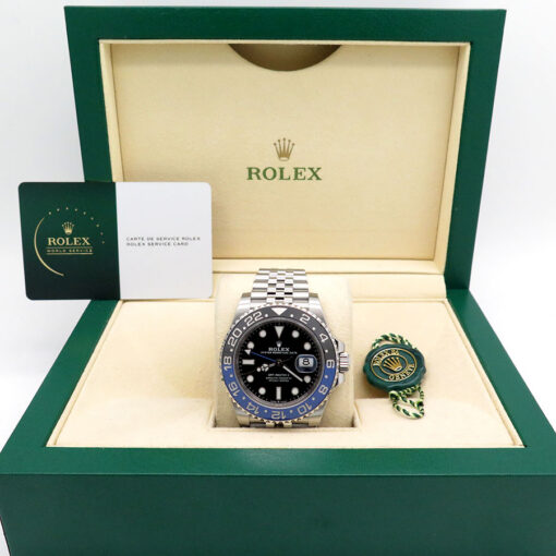 Alternative view of Rolex 126710BLNR GMT Master II on Jubilee
