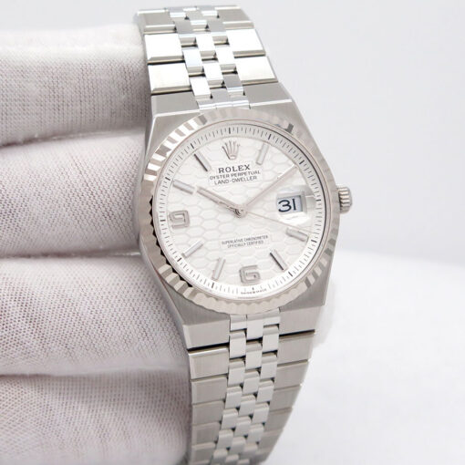Rolex 127234 Land-Dweller 36 with White Dial