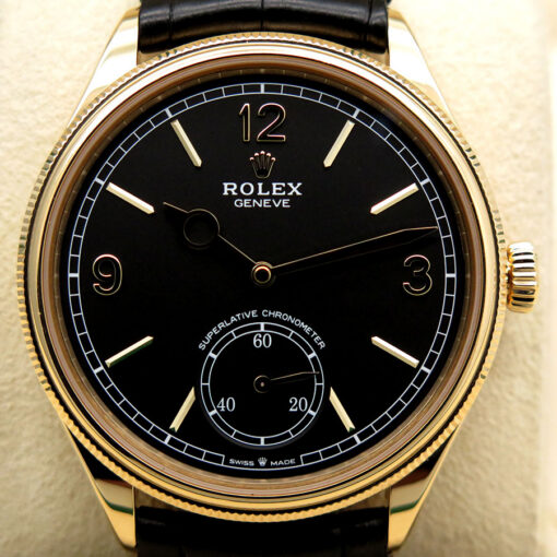 Rolex CPO 52508 Perpetual 1908 with Black Dial 39mm - Image 4