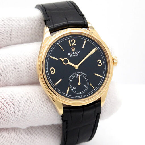 Rolex CPO 52508 Perpetual 1908 with Black Dial 39mm