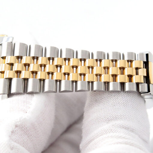 Rolex 126333 Datejust 41 18K/SS with Champagne Stick Dial on Jubilee - Image 8