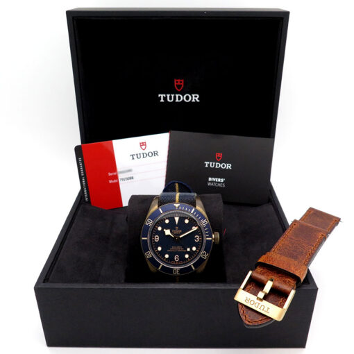 Alternative view of Tudor 79250BB Heritage Black Bay Bronze Bucherer Blue