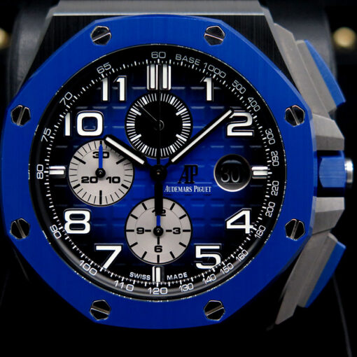 Audemars Piguet 26405CE Royal Oak Offshore Chronograph Ceramic Blue - Image 3