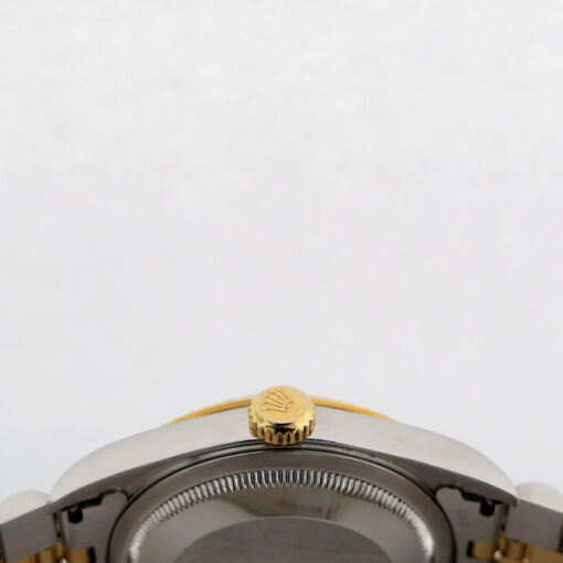 Rolex 16233 Datejust 18K/SS with White Roman Dial on Jubilee - Image 9
