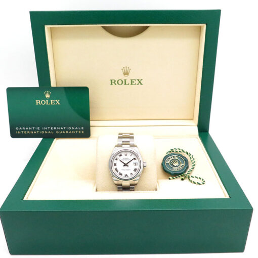 Alternative view of Rolex 279160 Datejust with White Roman Dial on Oyster