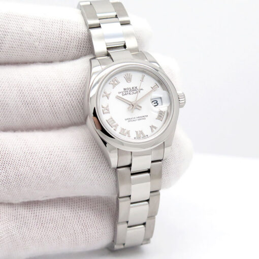 Rolex 279160 Datejust with White Roman Dial on Oyster