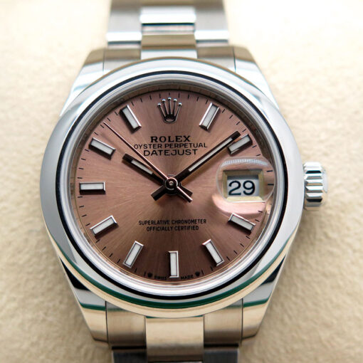 Rolex 279160 Datejust with Pink Stick Dial on Oyster - Image 3