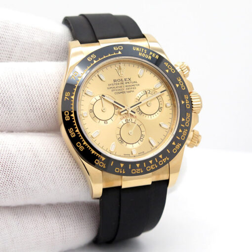 Rolex 116518LN Cosmograph Daytona 18K Yellow Gold with Champagne Dial