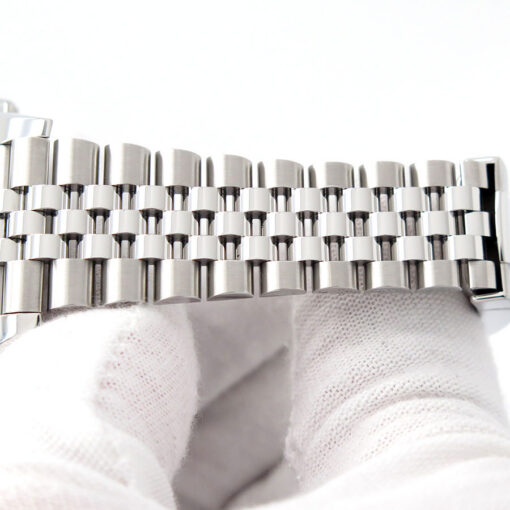 Rolex 126300 Datejust 41 with White Stick Dial on Jubilee - Image 8