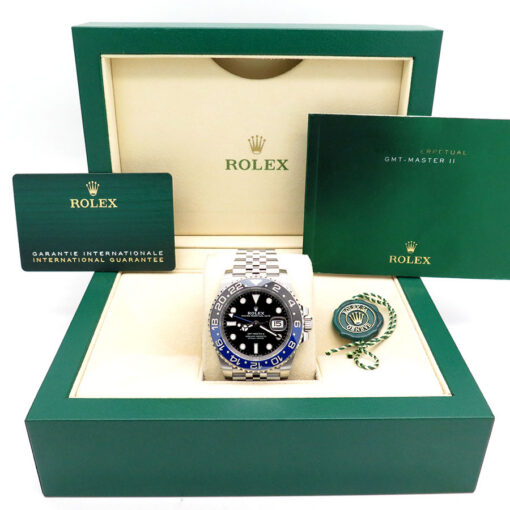 Alternative view of Rolex 126710BLNR GMT Master II on Jubilee