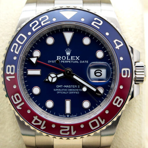 Rolex 126719BLRO GMT Master II with Blue Dial - Image 3