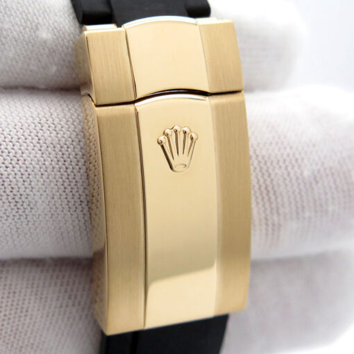 Rolex 326238 Skydweller 18K Yellow Gold with Champagne Dial on Oysterflex - Image 7