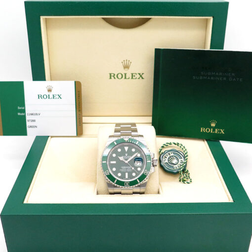 Alternative view of Rolex 116610LV Submariner (New Old Stock)