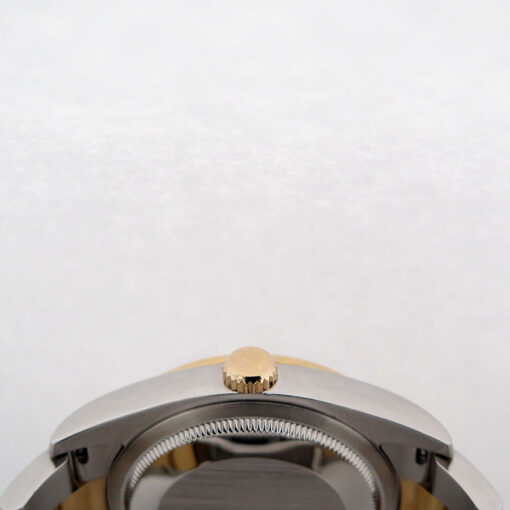 Rolex 116243 Datejust 36 18K/SS with Silver Stick Dial / Diamond Bezel on Oyster - Image 4