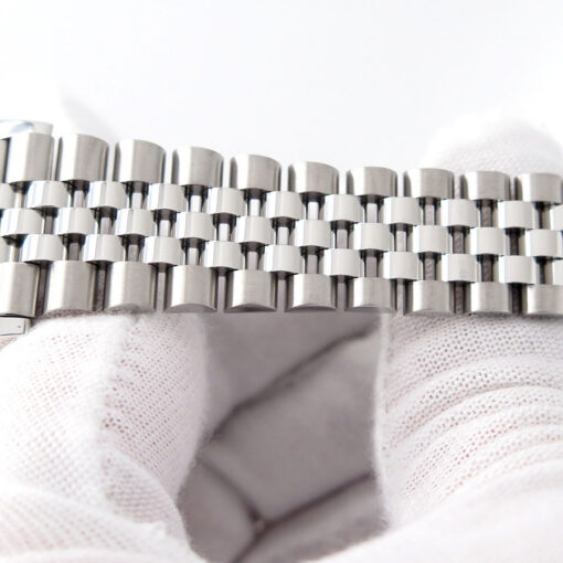 Rolex 126234 Datejust 36 with Silver Stick Dial on Jubilee - Image 8