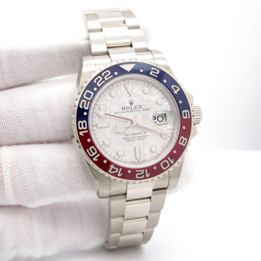 Rolex 126719BLRO GMT-Master II 18K White Gold with Meteorite Dial