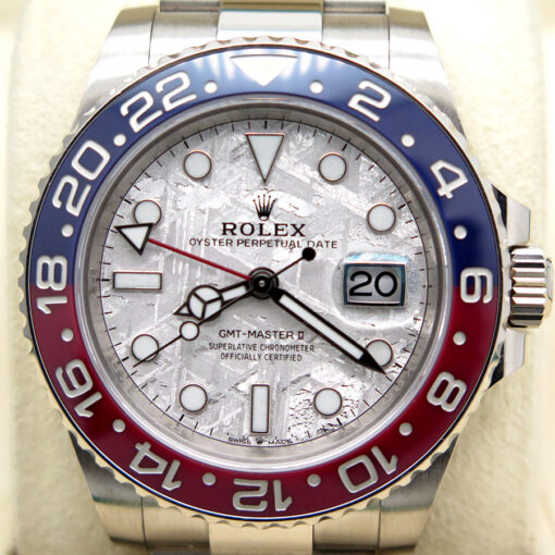 Rolex 126719BLRO GMT-Master II 18K White Gold with Meteorite Dial - Image 3