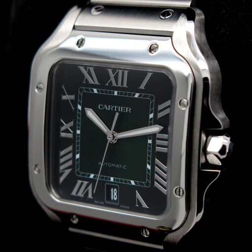 Cartier WSSA0062 Santos de Cartier with Green Dial - Image 3