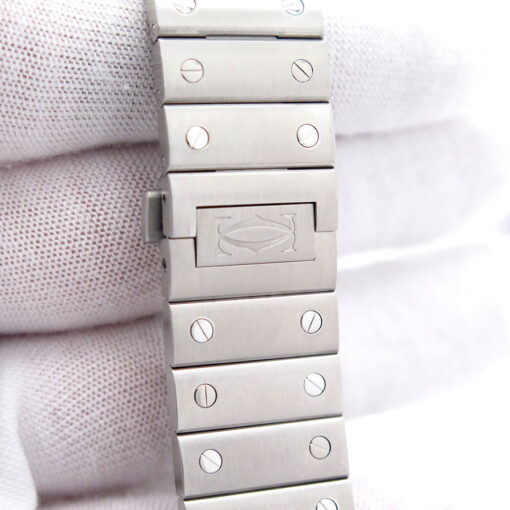 Cartier WSSA0062 Santos de Cartier with Green Dial - Image 8