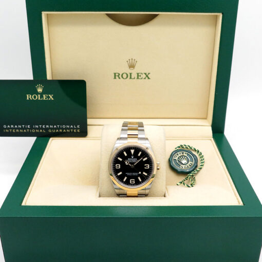 Alternative view of Rolex 124273 Explorer 18K/SS