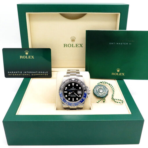 Alternative view of Rolex 126710BLNR GMT-Master II on Oyster