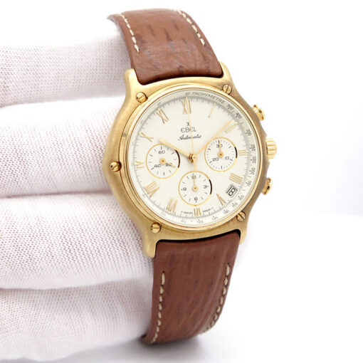 Ebel 8134901 El Primero Chronograph 18K Yellow Gold Automatic