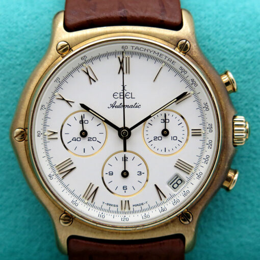 Ebel 8134901 El Primero Chronograph 18K Yellow Gold Automatic - Image 3