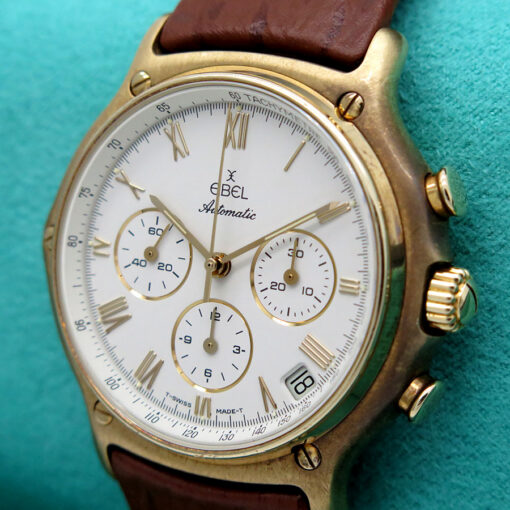 Ebel 8134901 El Primero Chronograph 18K Yellow Gold Automatic - Image 4