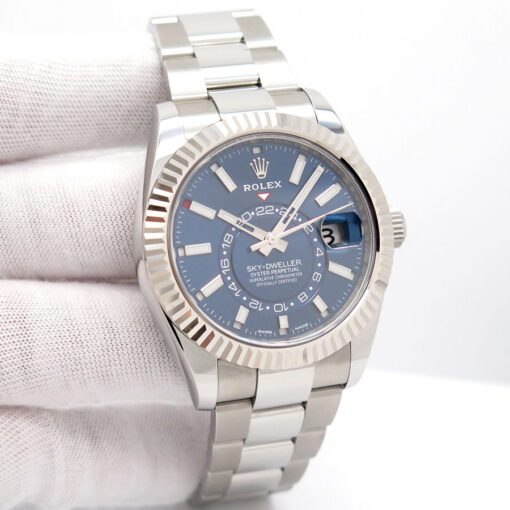 Rolex 326934 Skydweller with Blue Dial on Oyster
