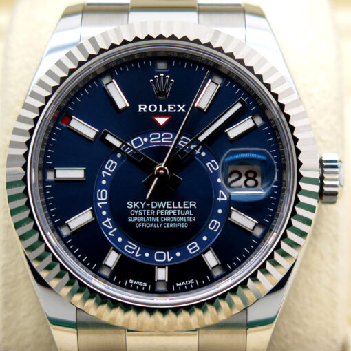 Rolex 326934 Skydweller with Blue Dial on Oyster - Image 3