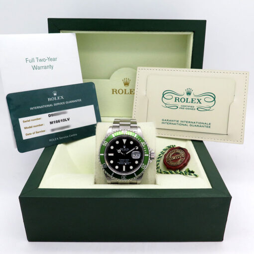 Alternative view of Rolex CPO 16610LV Submariner