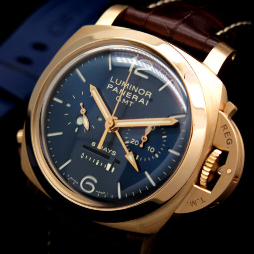 Panerai PAM 277 Luminor 1950 8 Days GMT Monopulsante 18K Rose Gold - Image 4