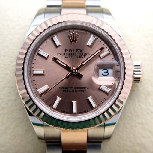 Rolex 279171 Datejust with Rose Stick Dial on Oyster - Image 3