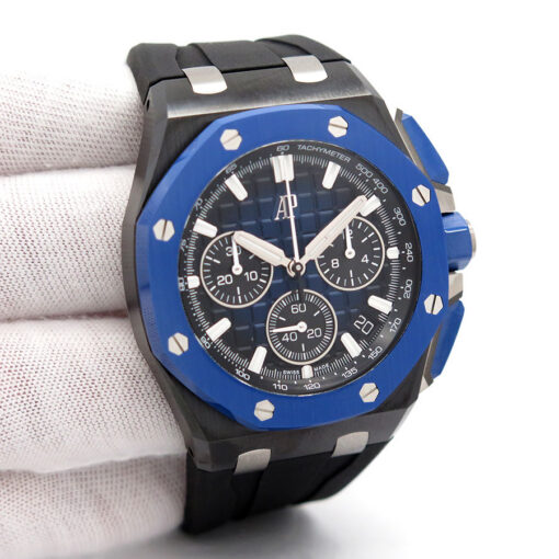 Audemars Piguet 26420CE Royal Oak Offshore 43mm Chronograph Ceramic with Blue Dial