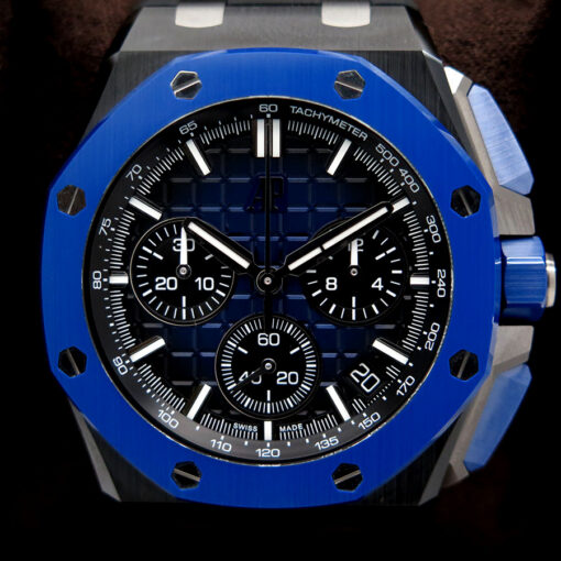 Audemars Piguet 26420CE Royal Oak Offshore 43mm Chronograph Ceramic with Blue Dial - Image 3